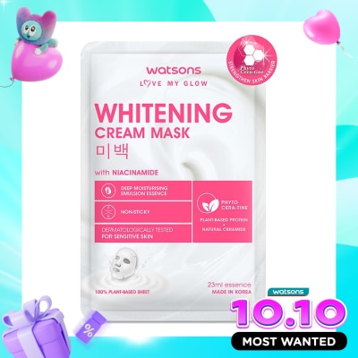 WATSONS Watsons Whitening Cream Mask 1'S image