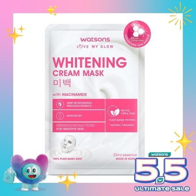 WATSONS - Watsons Whitening Cream Mask 1'S