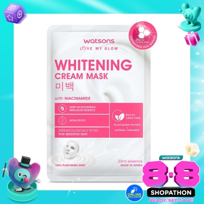 WATSONS - Watsons Whitening Cream Mask 1'S image