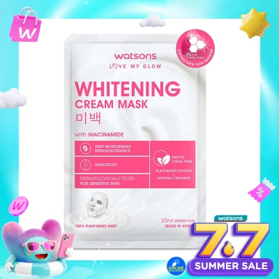 WATSONS - Watsons Whitening Cream Mask 1'S