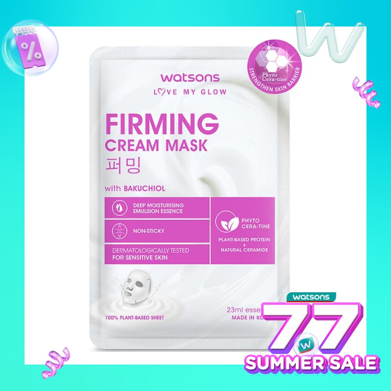 Watsons Firminig Cream Mask 1'S