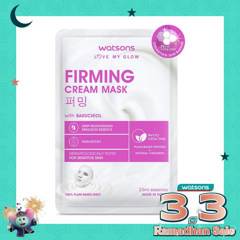 Watsons Firminig Cream Mask 1'S