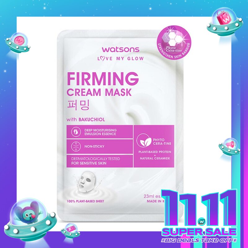 Watsons Firminig Cream Mask 1'S