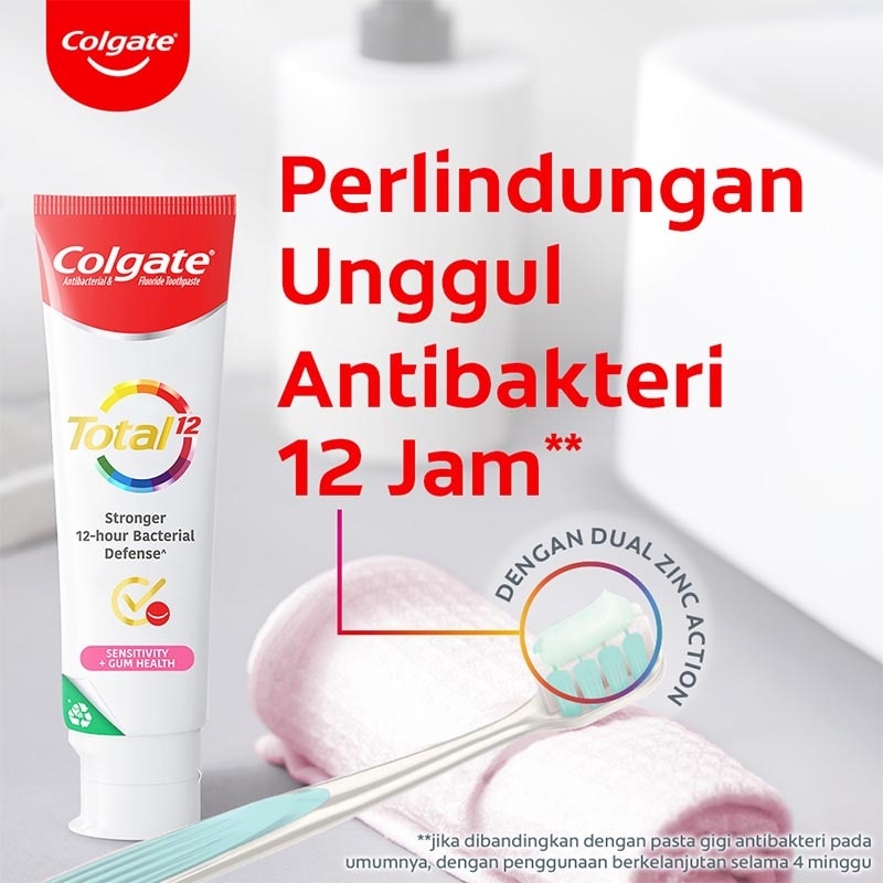 Colgate Toothpaste Total Sensitivity & Gum Health 110g - Pasta Gigi Sensitif