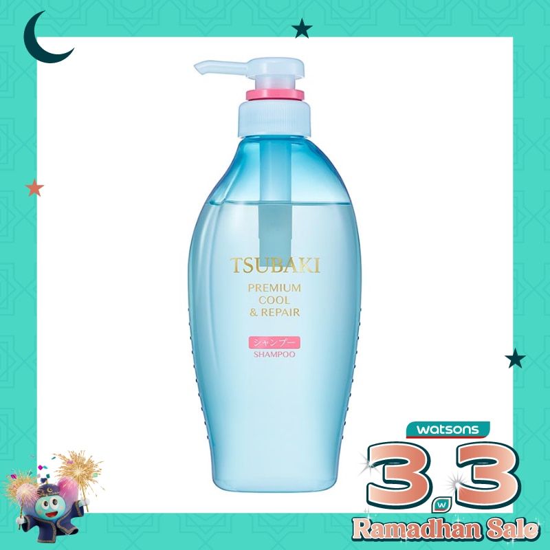 Tsubaki Premium Cool & Repair Shampoo 450ml