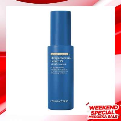FOR SKIN'S SAKE For Skin's Sake Hexylresorcinol Serum 1% with Resveratrol 30ml