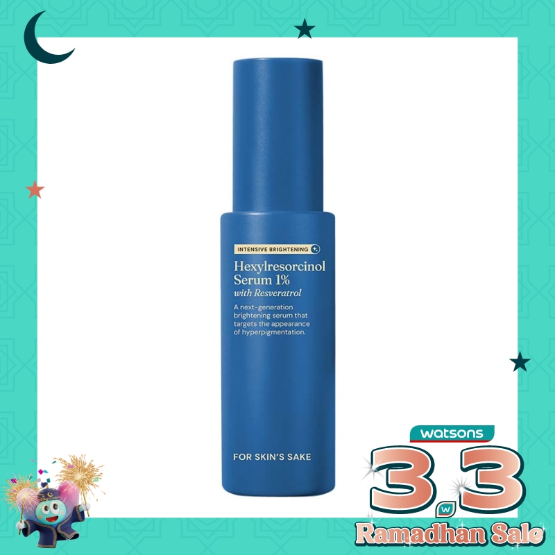 For Skin's Sake Hexylresorcinol Serum 1% with Resveratrol 30ml