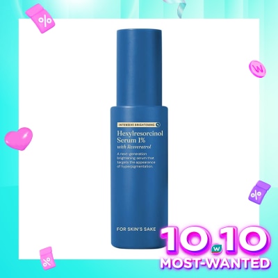 FOR SKIN'S SAKE For Skin's Sake Hexylresorcinol Serum 1% with Resveratrol 30ml