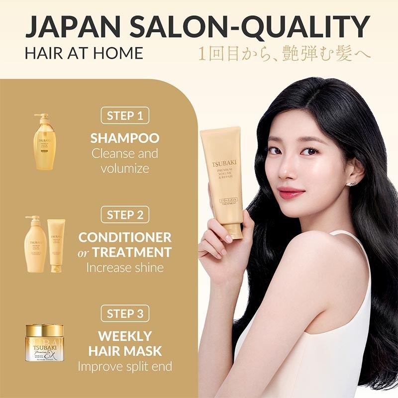 Tsubaki Premium Volume & Repair Treatment 160g image