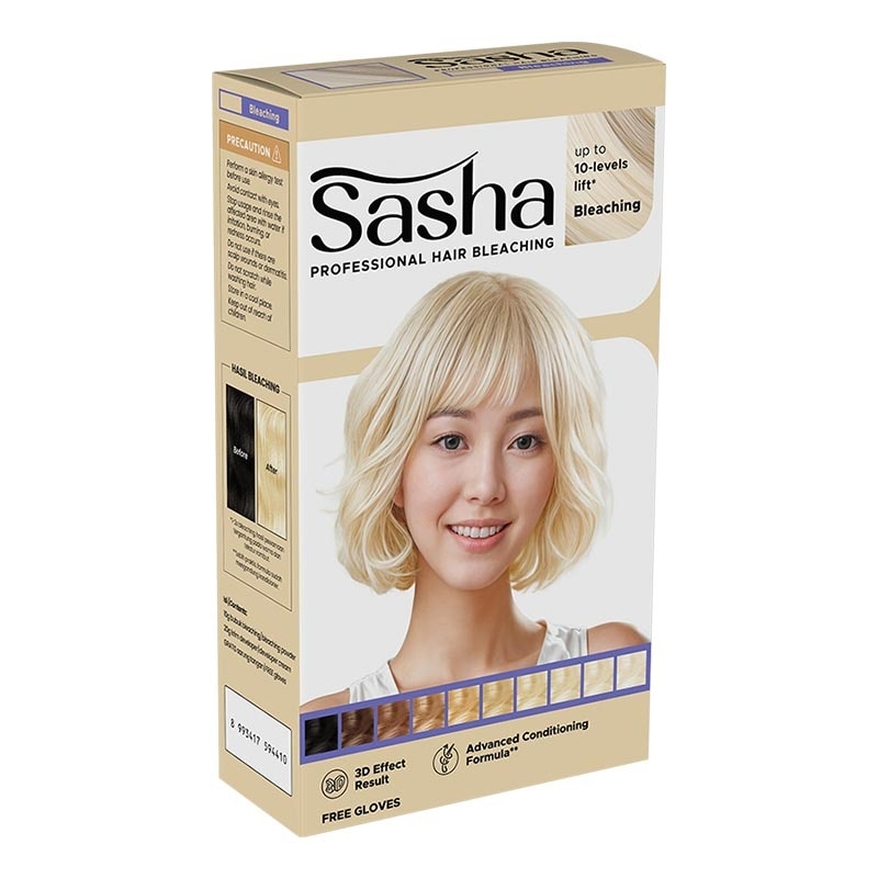 Sasha Professional Hair Bleaching
