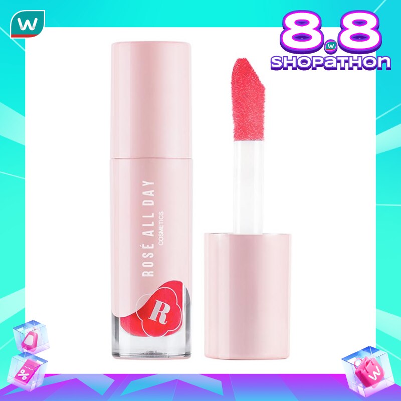 Rosé All Day Frosty Coat Lip Oil Watermelon Glaze 3g