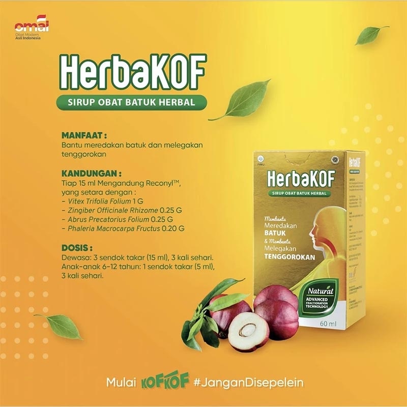 Sirup Obat Batuk Herbal Original 100ml