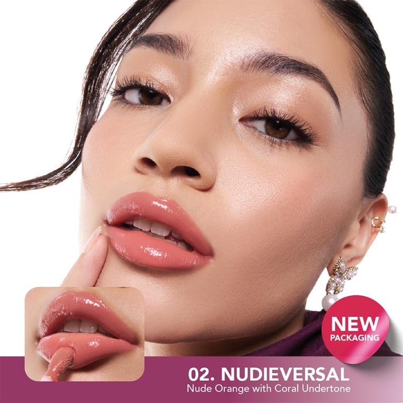 G.W.S (Gleaming, Wonderful, Shiny) Plump Gloss 02 Nudieversal 4ml