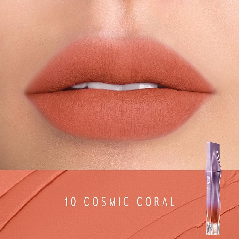 Timephoria Nebula Velvet Lip Cream 10 Cosmic Coral