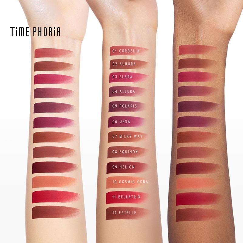 Timephoria Nebula Velvet Lip Cream 10 Cosmic Coral