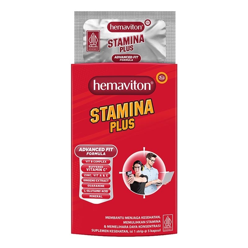 Stamina Plus Multivitamin Kapsul 5'S (Strip)