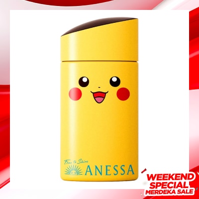 ANESSA Anessa Perfect UV Sunscreen Skincare Milk Pikachu SPF 50+ PA++++ 60ml - Pokemon Series