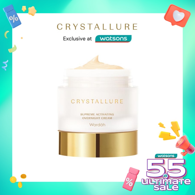 Crystallure Supreme Activating Overnight Cream 50g