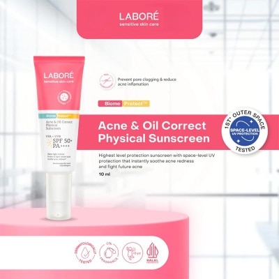 Acne Oil Correct Physical Sunscreen SPF 50+/PA++++ 10ml