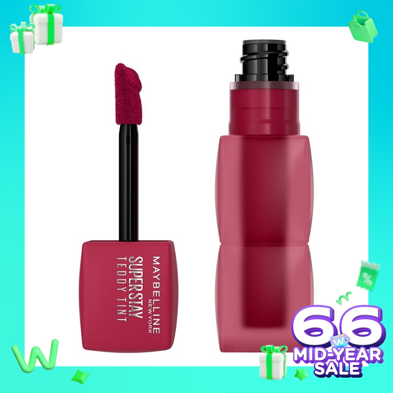 MAYB S/STAY TEDDY LIP TINT 50 WILDATHE