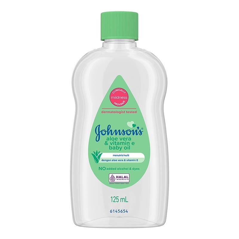 Johnsons Baby Aloe Vera Oil 125ml
