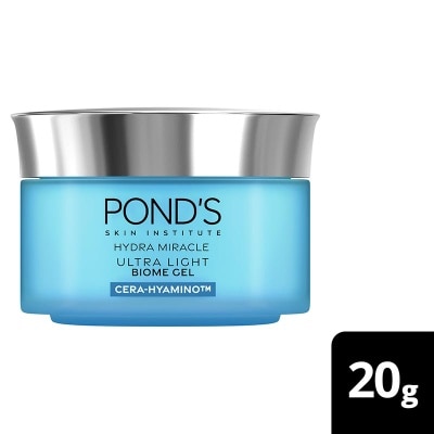 PONDS Ponds Hydra Miracle Ultra Light Biome Gel Hydrating Moisturizer Cera-Hyamino 20g