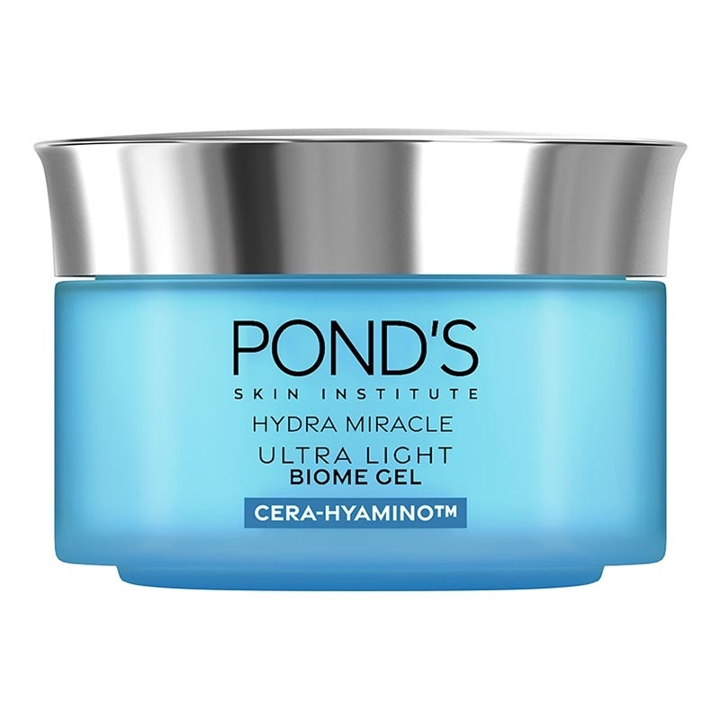 Ponds Hydra Miracle Ultra Light Biome Gel Hydrating Moisturizer Cera-Hyamino 20g