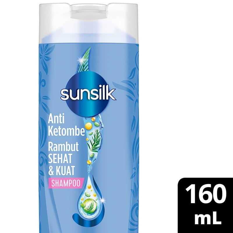 Sunsilk Shampoo Anti Ketombe Rambut Sehat & Kuat 160ml