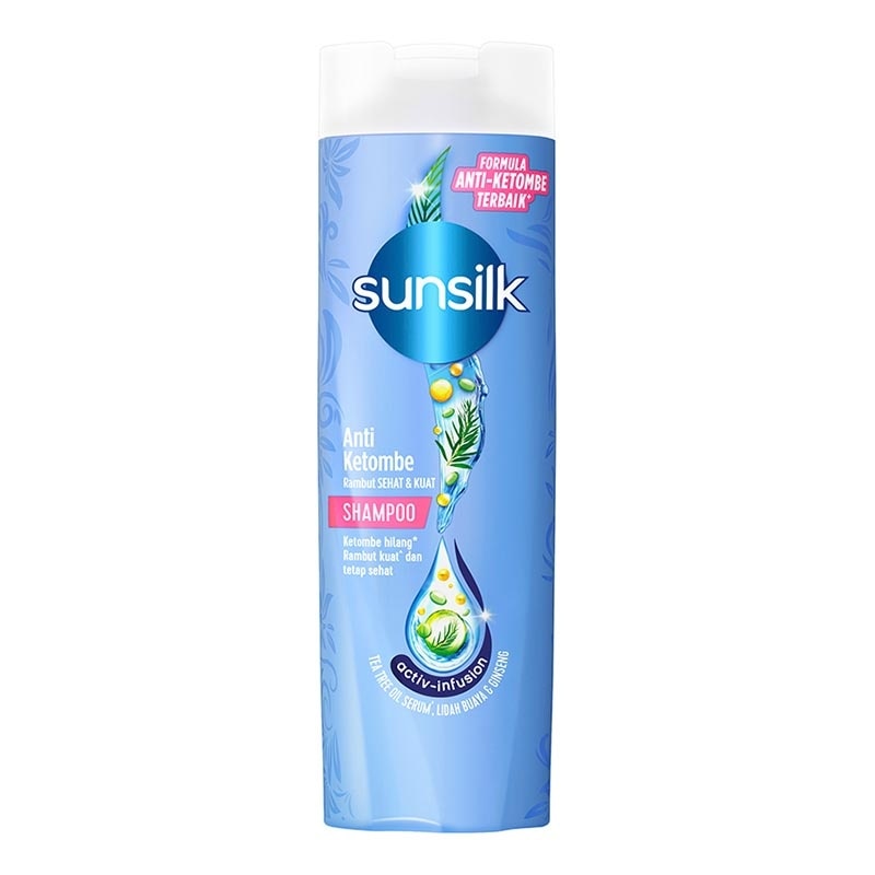 Sunsilk Shampoo Anti Ketombe Rambut Sehat & Kuat 160ml