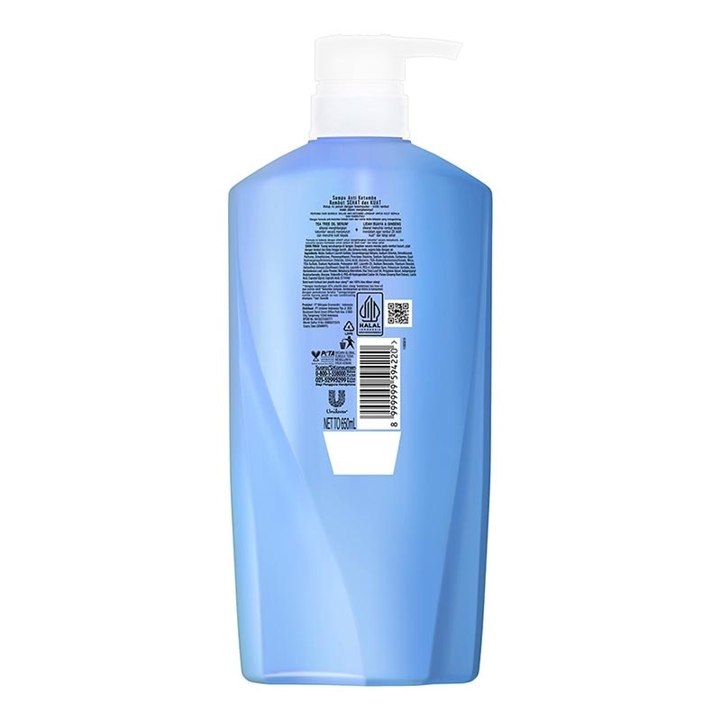 Sunsilk Shampoo Anti Ketombe Rambut Sehat & Kuat 650ml