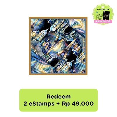 IVAN GUNAWAN Exclusive Scarf Mandjha by Ivan Gunawan Seri Paris eStamp