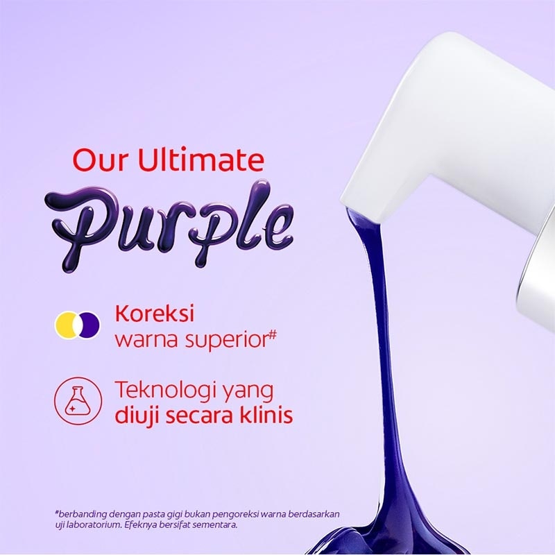 Colgate Optic White Purple Serum 40ml - Serum Pemutih Gigi