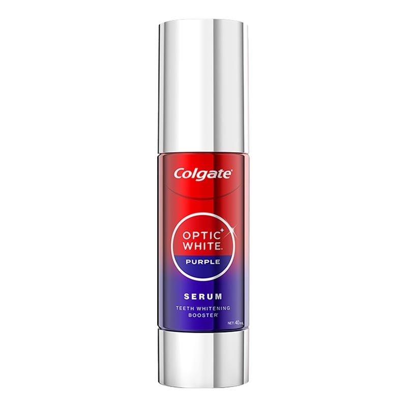 Colgate Optic White Purple Serum 40ml - Serum Pemutih Gigi