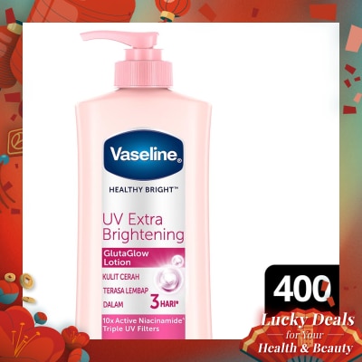 VASELINE Vaseline Body Lotion Healthy Bright UV Extra Brightening 400ml