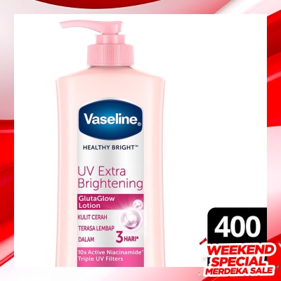 Vaseline Vaseline Body Lotion Healthy Bright UV Extra Brightening 400ml