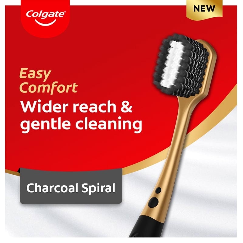 Sikat Gigi Easy Comfort Charcoal 1'S image