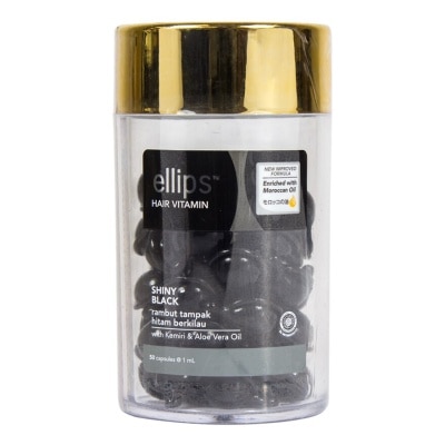 ELLIPS Hair Vitamin Shiny Black Jar