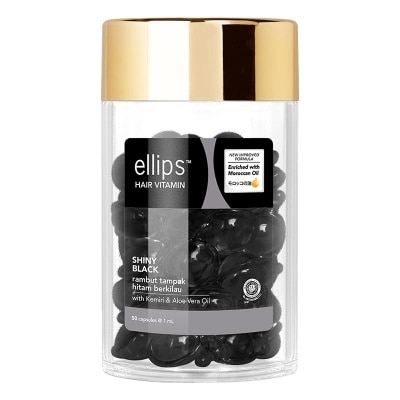 ELLIPS Hair Vitamin Shiny Black Jar