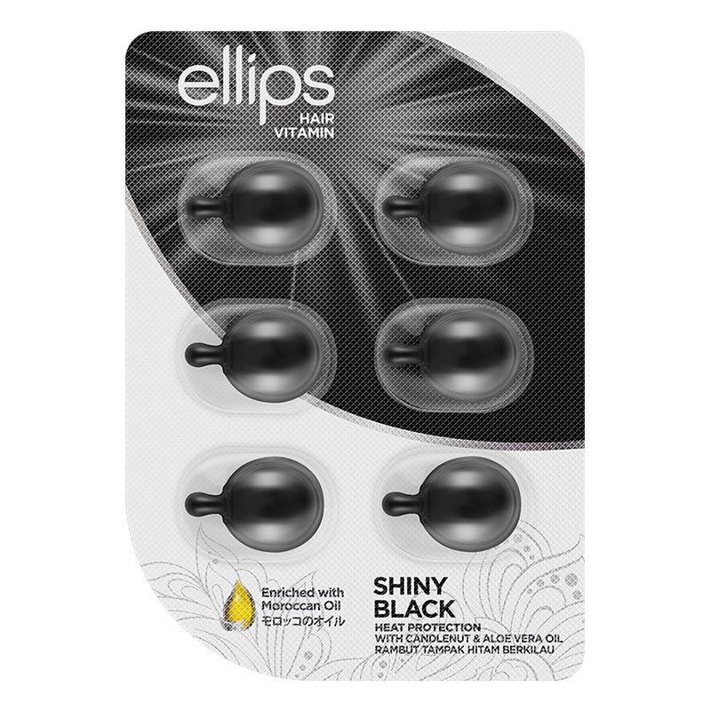 Hair Vitamin Shiny Black Blister