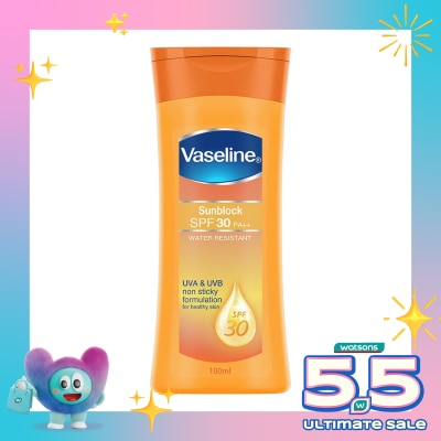 VASELINE - Vaseline Lotion Healthy Sunblock SPF30 100ml