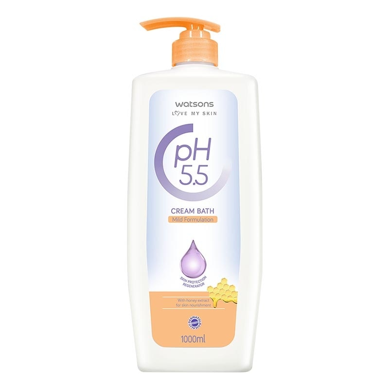 Watsons pH5.5 Nourishing Cream Bath 1000ml