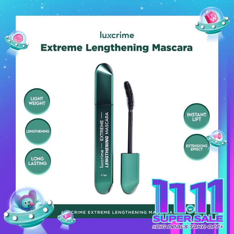 Luxcrime Extreme Lengthening Mascara 5g