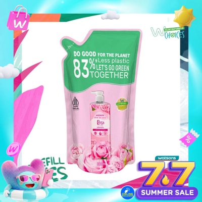 WATSONS - Watsons Rose Scented Cream Bath Pouch 800ml