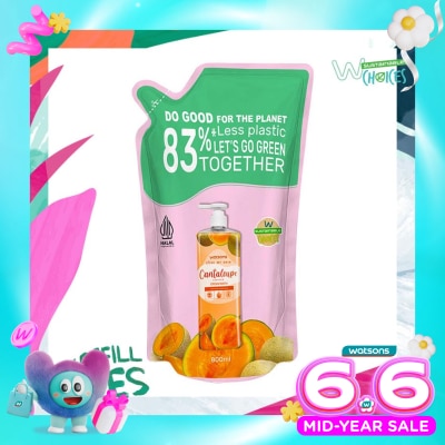 WATSONS - Watsons Cantaloupe Scented Cream Bath Pouch 800ml