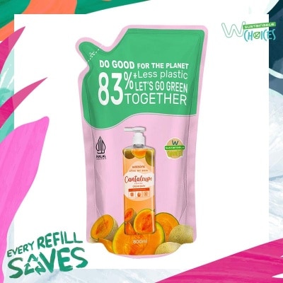 WATSONS Watsons Cantaloupe Scented Cream Bath Pouch 800ml