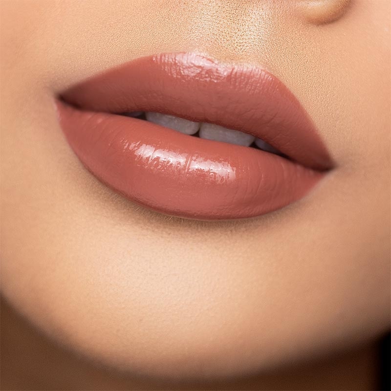 Wardah Glasting Liquid Lip 14 Latte Lacquer 3.5g