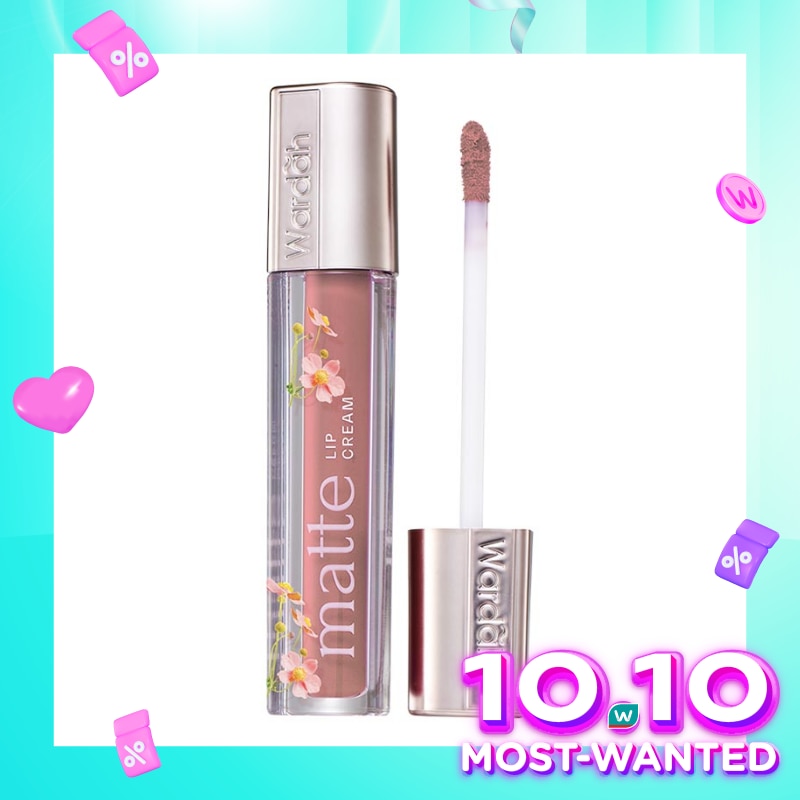 Matte Lip Cream 29 Blushin'it - Warna Intense dan Tahan Lama - Matte Finish