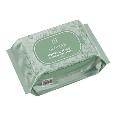 ULTIMA II Hydra Botanic Hydrating Make-Up Wipes 25'S