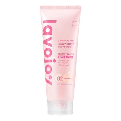 LAVOJOY Let It Glow Daily Shine Body Serum 02 Warm Sand 180ml