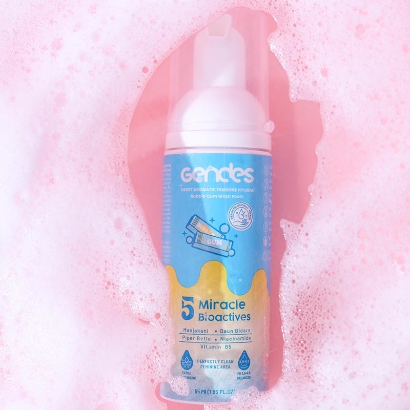 Gendes Sweet Aromatic Feminine Hyginene Wash Foam Bubblegum 55ml